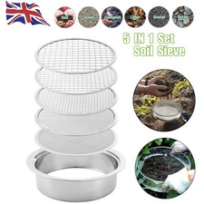 Garden Sieve Metal Riddle Soil
