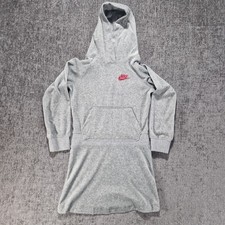 Nike Towel Hoodie Long Grey