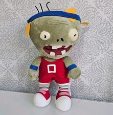 Plants Vs Zombies Plush Toy Sprinter Zombie Sega Popcap 12 Inch