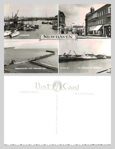 Vintage postcard newhaven - vintage,