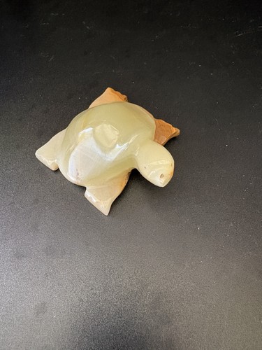 Onyx hand carved turtle great - carved,