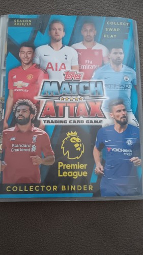 Topps match attax 2018 - topps, 2018/19