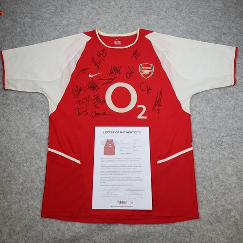 Vintage arsenal squad signed - squad,