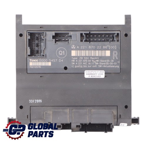 Mercedes w221 front seat - w221,
