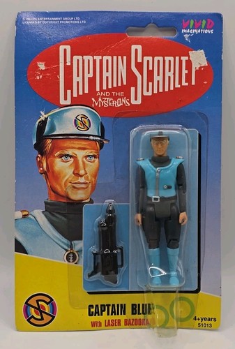 Vintage captain scarlet - scarlet,