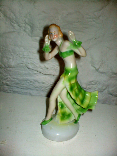 Art deco german porcelain - deco,