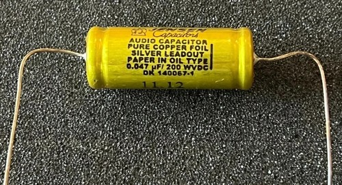 Jensen 047uf 200v capacitor - jensen,