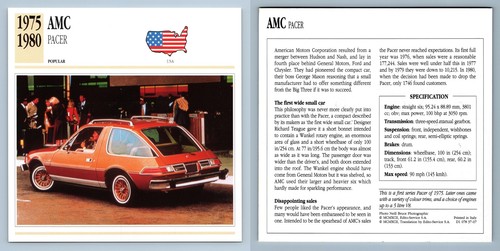 Amc pacer 1975 - amc,