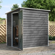 Metal Garden Shed 4.6 x 6FT