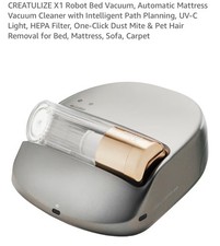 Robot bed vacuum light - bed, uv