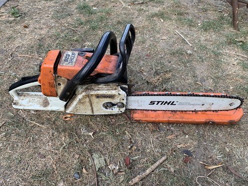 Stihl 026 working chainsaw