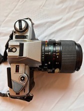 Minolta x300 film camera for spares or repairs w/ 35-70mm lens and accessories