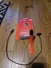 Fitbit Charge 6 Activity Tracker Champagne Gold with Coral Band