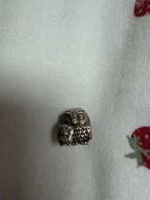 PANDORA MOTHER OWL & BABY OWL
