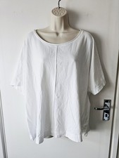 Ischiko White Oversized Short Sleeve Top Size 3 UK Size 16-18 £240