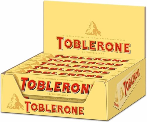 Toblerone swiss milk chocolate - toblerone,