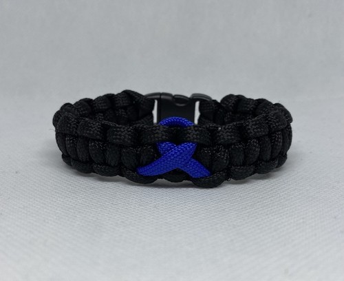 Bowel cancer awareness - bowel, ribbon