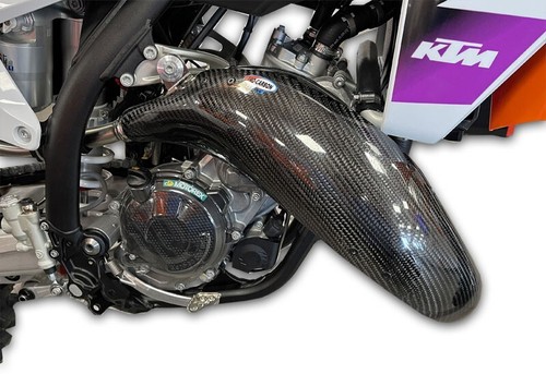 Pro carbon exhaust guard - carbon,