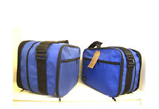 2 Interior Bags for Triumph Tiger Explorer 1200 Blue