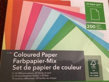 200 A4 Sheets 80 GSM Coloured