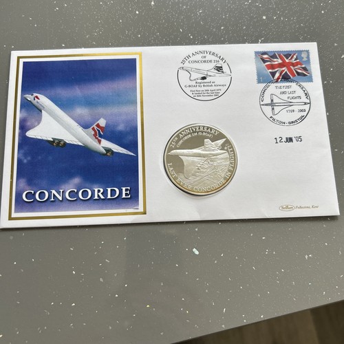 First day cover concorde - first,