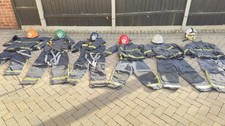 Fire Kit Colour Charcoal, With Multi Coloured Cromwell Helmets Rainbow Brigade