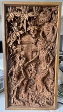 Antique Hand Carved Balinese