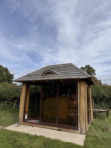 Oak summer house garden room - summer,