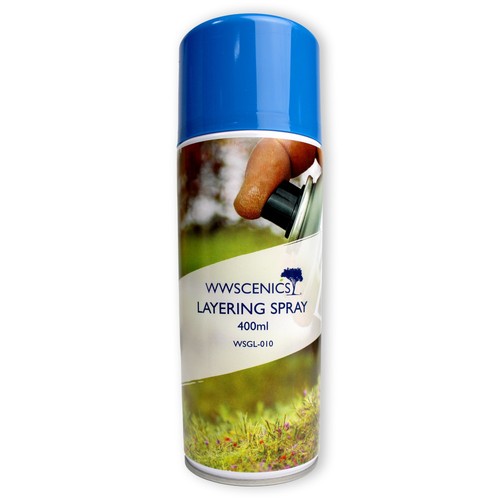 Static grass layering - layering, spray