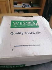 Wessex leather Jodhpur riding boots size 32 Brand New