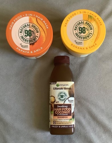 Garnier coconut hair - garnier, food