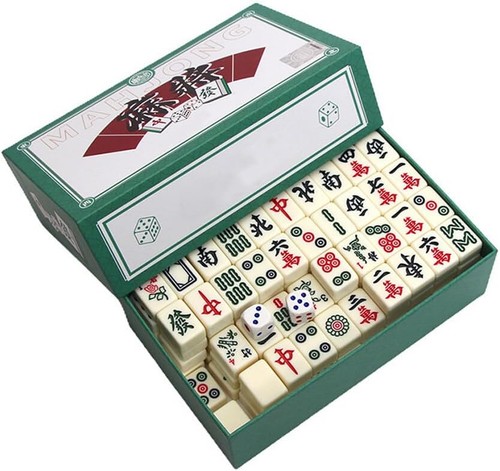 Mini mahjong set 144 tiles - set,