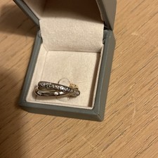 Yves Saint Laurent Sterling Silver Ladies Ring