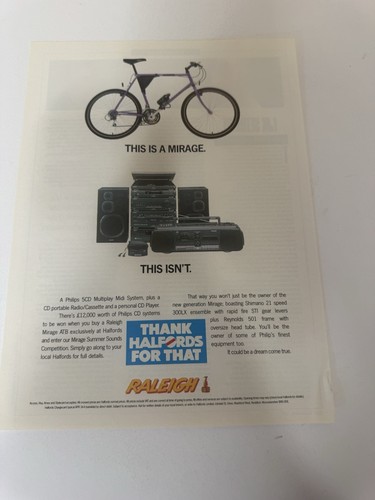 Original 1990 raleigh mirage - raleigh,