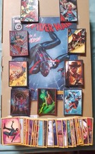 PANINI ALBUM SPIDERMAN Spider-Verse Soft Cover + Full Set 50 Cards + all Stickes