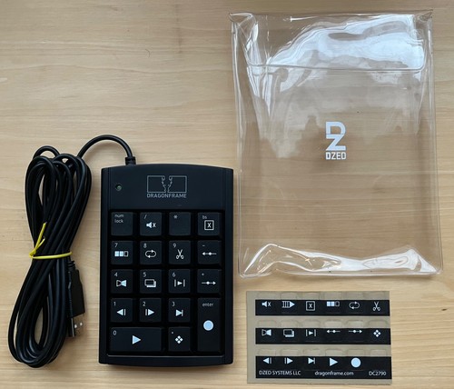 Dragonframe dzed usb keypad - 4,