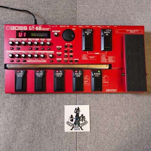 Boss multi bass - boss, gt-6b