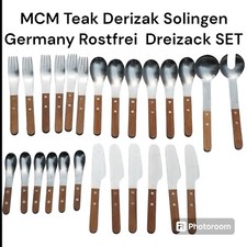 Rare MCM Teak Derizak Solingen