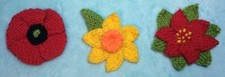 KNITTING PATTERN - Flower