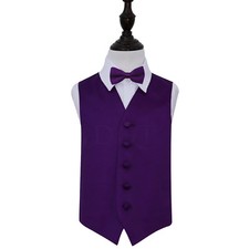 Boys Waistcoat Bow Tie Set