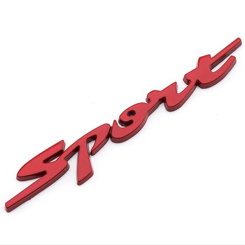 Red sport racing - 1x, metal