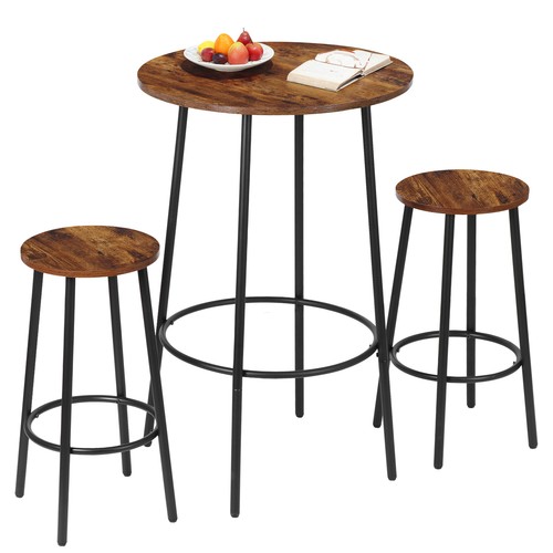 Piece bar table and chairs - bar,