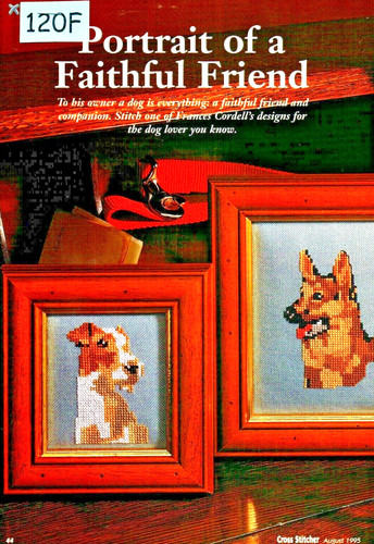 Cross stitch chart dogs pet - stitch,