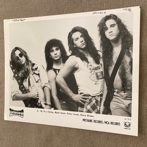 Trixter press photo 8x10 - press,