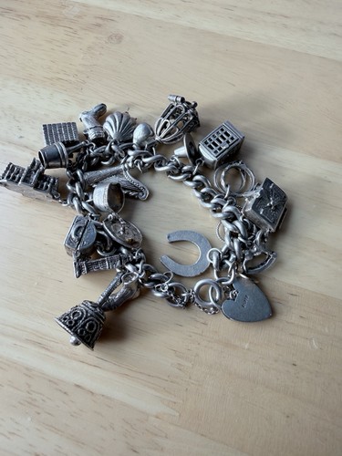 Solid silver vintage - solid, charm