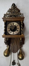 Antique Dutch Wall Clock 8 day