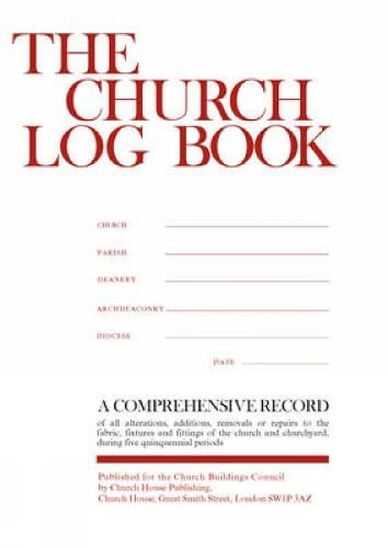 The church log book pages - church,
