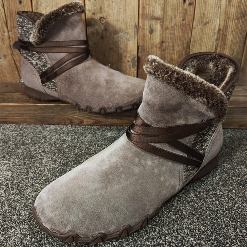 Skechers womens brown - skechers, suede