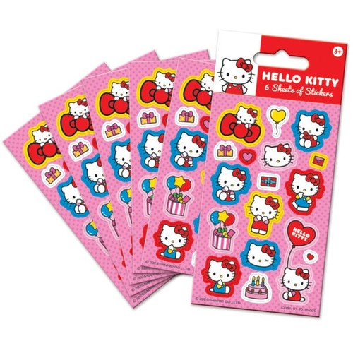 Hello kitty stickers - kitty, 6