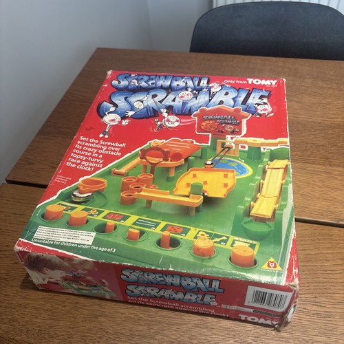 Tomy screwball scramble - screwball, marble